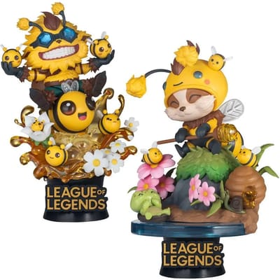 Beast Kingdom - Riot - Diorama-119 - League of Legends - Beemo & BZZZiggs (x2) - 15cm