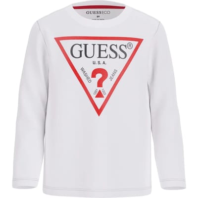 T-shirt met lange mouwen voor babyjongens Guess Core