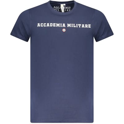 Accademia Militare Blau Katoenen Heren T-Shirt