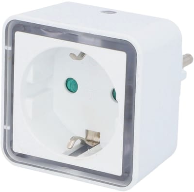 Unitec LED Nachtlicht Stopcontact Schemersensor Licht Sensor Nachtlamp Wandlamp