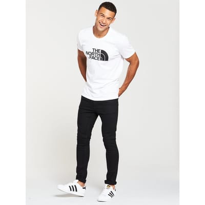 The North Face Heren T Shirt SS Easy Tee Wit
