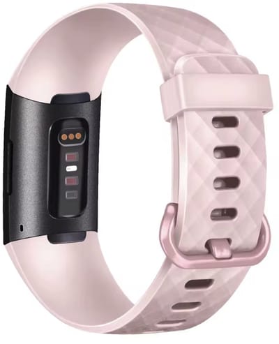 CHPN - Horlogebandje - Bandje geschikt voor Fitbit - Fitbit 3 en 4 - Sportbandje - Roze - S - Horlogeband - Excl. fitbit - Armband - Polsband