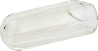 The Rock Slide BGRS-MC gevormde glazen slide maat M (binnen 19,5 - lengte 60,0mm) - balltip