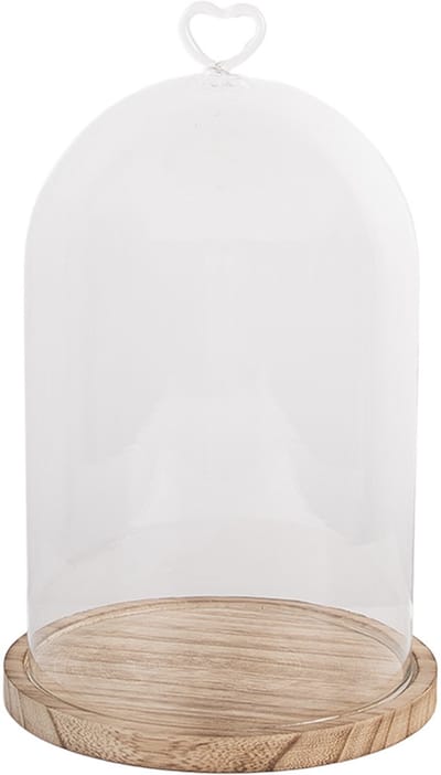 Clayre & Eef Stolp Ø 17x27 cm Transparant Glas