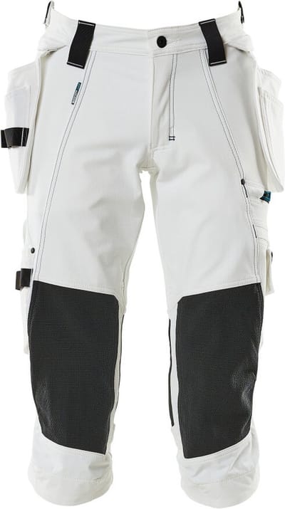 Mascot Advanced Driekwart broek met spijkerzakken 17049-311 - Wit - C42