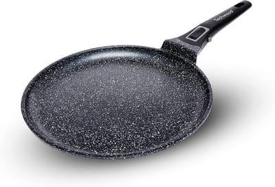Grote Crêpespan met Steenlook Antiaanbaklaag Ø 28 cm