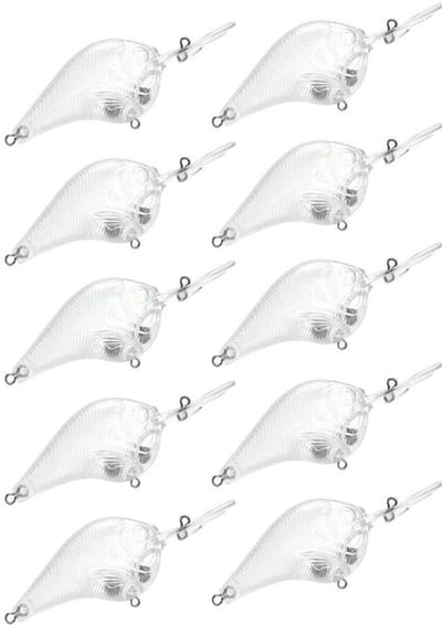 Dailygoody - 10 Stuks Crankbait - Diy Kunstaas - Handgemaakt Ontwerp