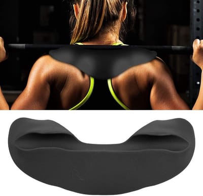 Dailygoods - Barbell Squat Pad - Gewichtheffen - Comfortabele ondersteuning - Zwart - Barbell pad - Ideaal voor squats en lunges - Geschikt voor fitness