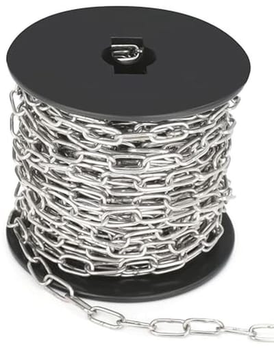Roestvrijstalen ketting 15 m - 1,5 mm hangende ketting voor diverse DIY-projecten