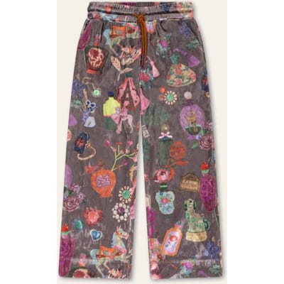 Oilily Pling Broek- maat176/16yr Deep Taupe