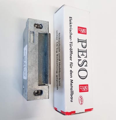 Elektrische Deuropener 12V DC/AC voor Intercom - Universele Montage (62 mm)