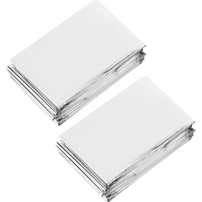 2 Stuks Zilveren Plant Reflecterende Film Tuin Kas Groeien Licht Accessoires 210*120 cm white