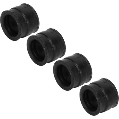 4 stuks Carburateur Inlaatspruitstuk Rubberen Laarsjes 35 mm tot 37 mm Vervanging voor CB650 RC03 1979?1982 black