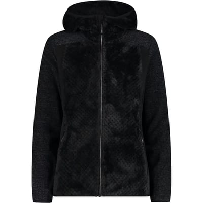 Dames fleece met capuchon CMP