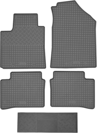 Max-Dywanik Rigum - Hyundai i10 III Hatchback - Zwart - Oliestopper - Precieze Pasvorm