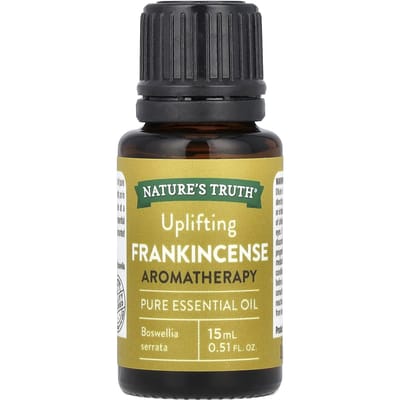 Nature's Truth, Pure Etherische Oliën, Aangename Wierook, 0,51 fl oz (15 ml)