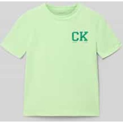 Calvin Klein Boys Ck Chest Logo Ss T-shirt Patina Green Taglia: 14 | T-shirt Outlet | kids | Verde