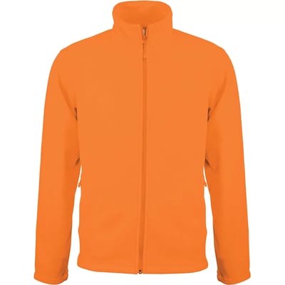 Kariban Microfleece met rits heren K911 - orange - 3XL