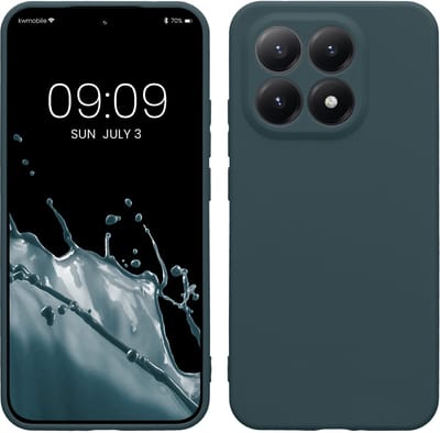 kwmobile telefoonhoesje geschikt voor Xiaomi 15T - Hoesje voor smartphone - Precisie camera uitsnede - In leisteen