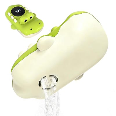 Badtemperatuurmeter | LCD-display krokodil vlotter met water speelgoed | digitale temperatuurweergave voor douche - badkamer douche zwembad spa