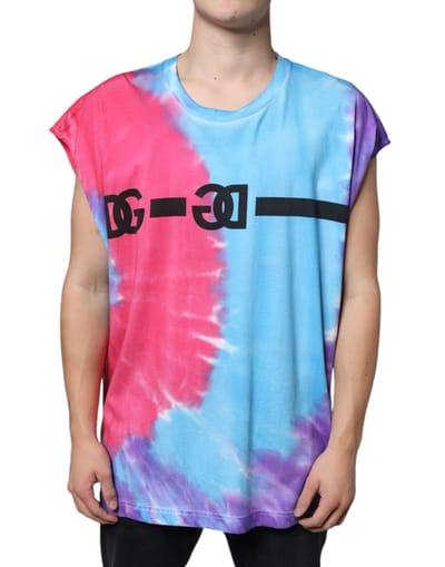 Tiedye Korte Mouwen Crew Neck T-shirt