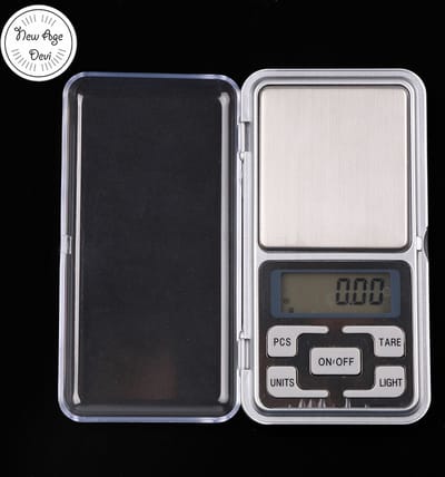 Mini weegschaal - Precisie weegschaal - 0 tot 200gram - Kleine weegschaal - Pocket scale
