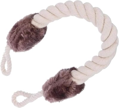 2 stuks Deurstopper - Deurkoord - deurklinkstopper - Trekgreep-deurstopper - touw - Deurkoord - 60 cm lang - bruin- klembescherming - vingerbescherming - bescherming voor huisdieren,kinderen