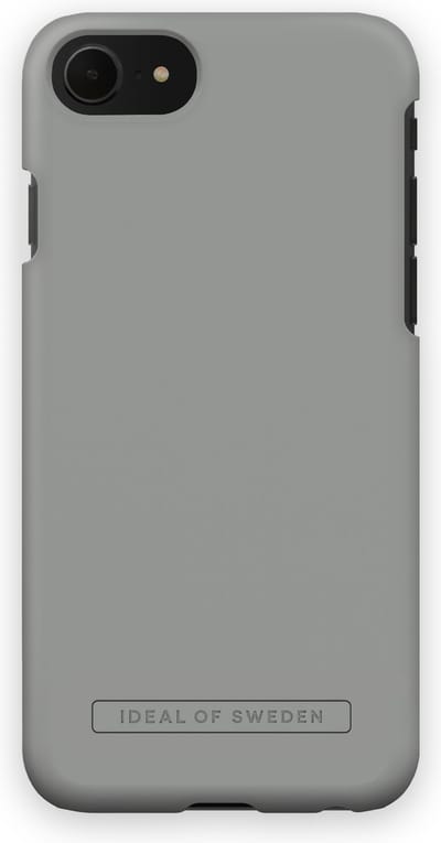iDeal of Sweden Hoesje Geschikt voor iPhone SE (2022) / SE (2020) / 8 / 7 / 6s / 6 - iDeal of Sweden Seamless Case Backcover - grijs