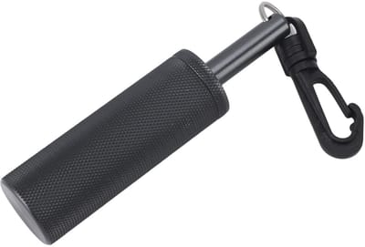 Solidchoice - Dailygoody - Signaalbel - Duikstaaf met Geluidsmaker - Helder Geluid - Zwart - Onderwatershaker - Ideaal voor Duikers - Compact en Lichtgewicht