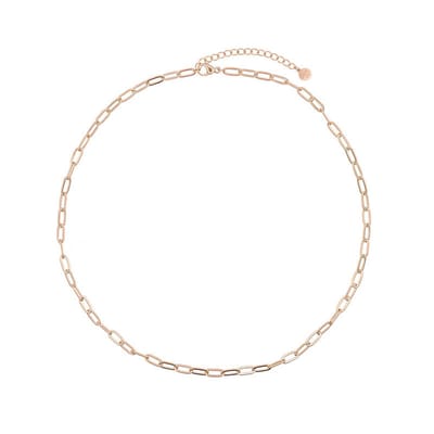 Mint15 Schakelketting 'Chain Necklace' - Collier met schakels - Roségoudkleur RVS/Stainless Steel