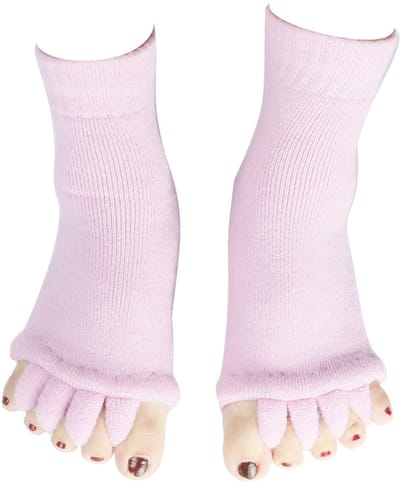 Yoga Vingersokken Met Toenseparatie - Voor Slapen en Yoga, Hulp Bij Hallux Valgus en Toenmassage