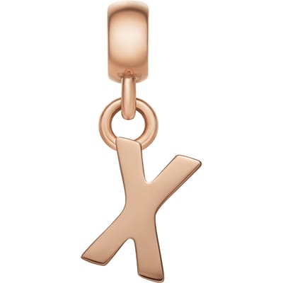 Daniel Wellington DW Charm Letter X Rose Gold