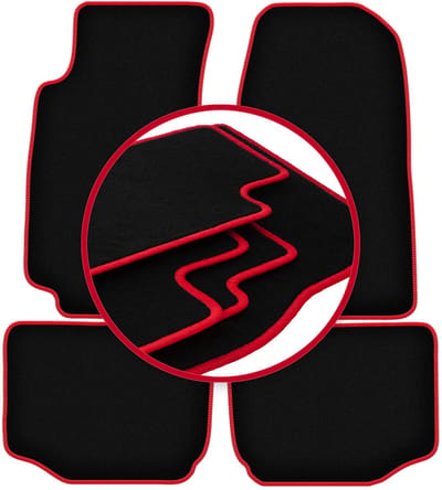 CARLUX-RED automatten voor: Ford Granada sedan (1972-1985)