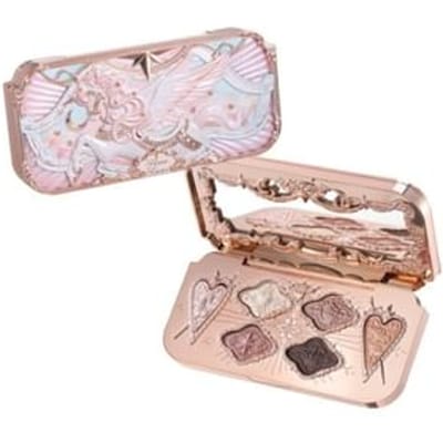 Flower Knows - Knight Unicorn 6-Color Satin Makeup Palette - 3 Types 01 Aurora Reverie