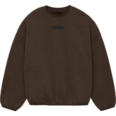 Essentials logo sweater met ronde hals