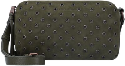 FREDsBRUDER Leren Schoudertas Hey You Rock Camera Bag Olive Olijfgroen