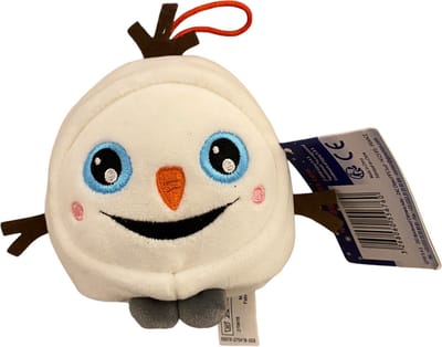 Kerst knuffeltje - Squishimals - Sneeuwpop - Kerst kadootje - Kersthanger - Kerst