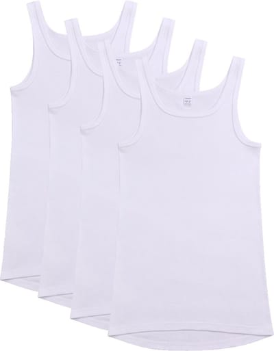 Ammann Heren onderhemd 4er Pack Organic Cotton fijnrib