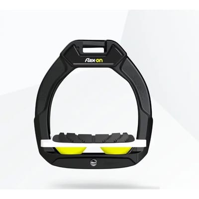 Kinderen Veiligheidssteunen Ruiterij Inclinatie Grip Zwart/Wit/Geel Flex-On Safe-On