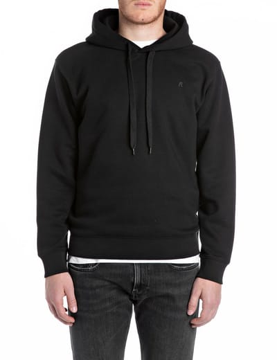 Replay Heren Sweatshirt regular fit Zwart 3XL Volwassenen
