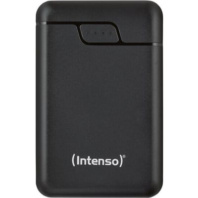 Intenso Power Bank B10000 black Powerbank 10000 mAh Li-ion USB-A, USB-C Zwart Statusweergave
