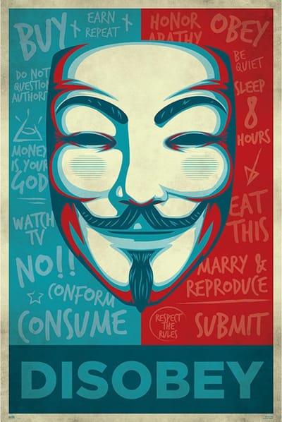 Poster Disobey 61x91,5cm