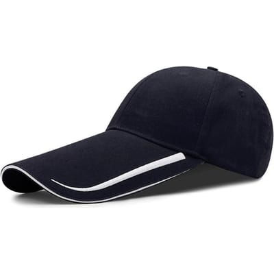14 cm lange klep grote hoofd Man Grote Maat Casual Petten Coole Vissershoed Man Plus Size Baseballpetten 55-60cm 60-65cm 55-60cm black