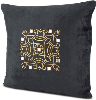Safaary - Kussen Oosters Goud-Zwart 45 x 45cm
