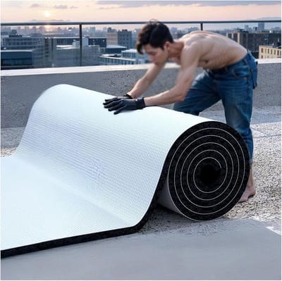 Geluidsisolatiemat - Warmte isolatie - Auto Comfort - Waterdichte folie - 30 MM dik - Zilver