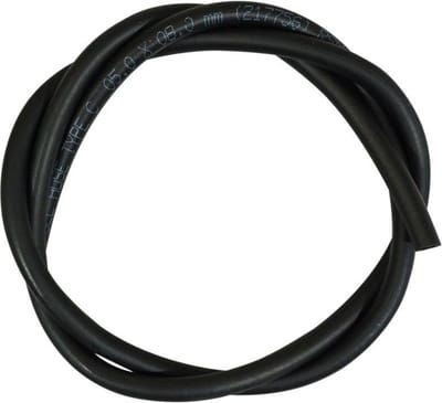 zwarte brandstofslang Ø5x8mm x 1 meter voor bromfiets cyclo motorfiets bromfiets