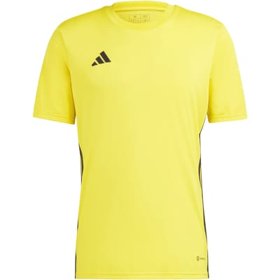 Adidas Tabela 23 Shirt Korte Mouw Heren - Zwart / Geel | Maat: S