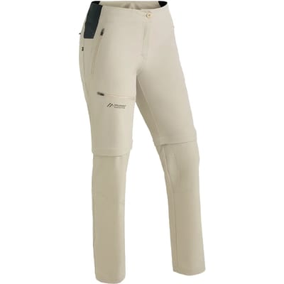 Maier Sports Latit Zip Vario Broek Beige M / Regular Vrouw