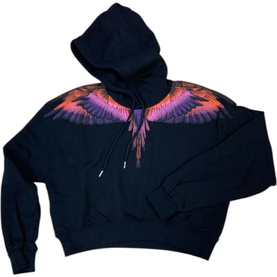 Vrouwenhoodie County Of Milan meerkleurige vleugels