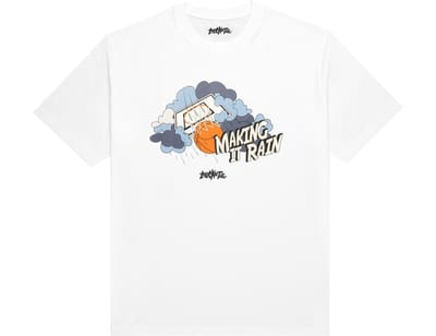 Kickz Making It Rain T-shirt Wit